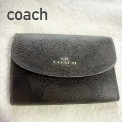 希少カラー COACH レザーキーケース