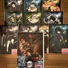 一番くじ 鬼滅の刃 C賞G賞 ビッグメタリックシート ポスターコレクション