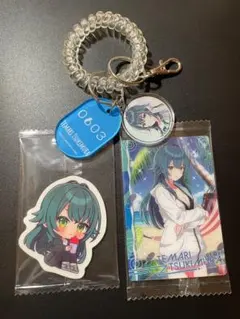 学園アイドルマスター　月村手毬　グッズ3点セット