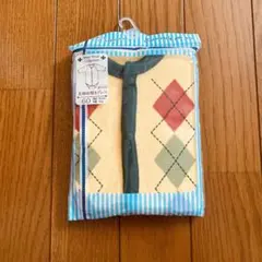 新品60 前開き　インナー　ロンパース