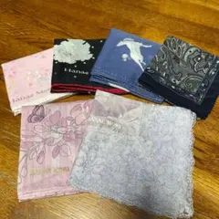 Hanae Mori ハンカチ レディース 6枚セット