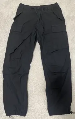 H&M エイチアンドエム カーゴパンツ ブラック 黒 XS