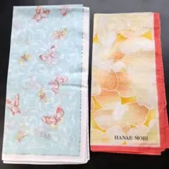 HANAE MORI ハンカチ 2枚セット