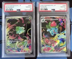 キリ番 連番】フシギバナex SAR フシギソウ AR PSA10 - メルカリ