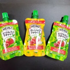 HEINZ ガーリックケチャップ・ビクルスケチャップ 　各120g　　３個のサムネイル
