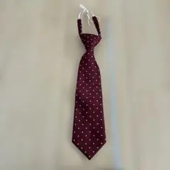 ドット柄 ネクタイ　キッズ用