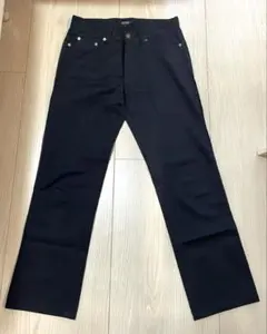 バーバリーブラックレーベル　パンツ　ストレート　黒　ブラック　70 S