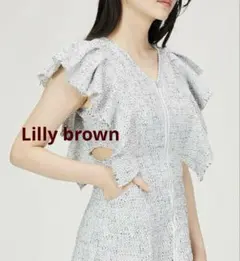 Lilly brown ロングワンピース