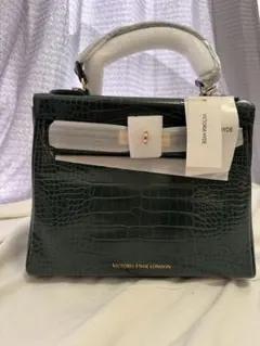 Victoria Hyde London ハンドバッグ ダークグリーン