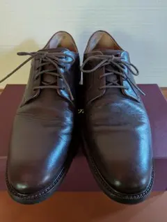 COLE HAAN コールハーン レザー ドレスシューズ ブラウンのサムネイル