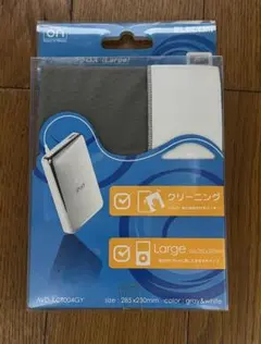 ELECOM クリーニングクロス (Large) グレーのサムネイル