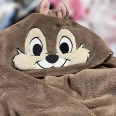 アベイル　ディズニー　チップとデール　なりきりパジャマ　メンズ3L〜4L 濃茶