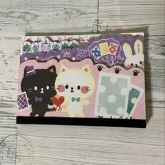 クラックス メモ帳 ねこ 【 平成レトロ 】