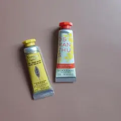 L'OCCITANE ヴェルヴェーヌ・オスマンサス ハンドクリーム 2本セット