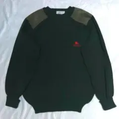 エルボーパッチ ニット