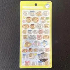 新品未使用　ボンボンドロップシール　ちいかわ　みんな　ニコニコ　正規品