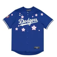 【新品未使用】ドジャース MLB コラボ 村上隆 Tシャツ ブルー XLサイズ 村上隆氏とのコラボ限定コレクション「Takashi Murakami + MLB
