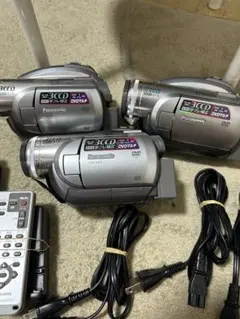 Panasonic ビデオカメラ VDR-D310 3台セット
