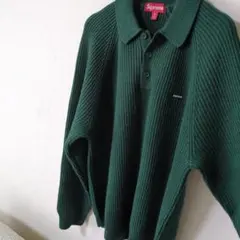 【Supreme】スモールボックスポロセーター Mサイズダークグリーンのサムネイル