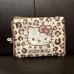 【全新未使用★】Hello Kitty 豹紋環保袋 驚安殿堂聯名★
