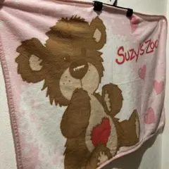 送料込み 匿名配送 ブランケット 毛布 ボタン ポンチョ スージーズー