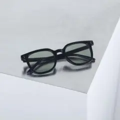 サングラス 黒縁メガネ 黒ぶち メガネ グリーン ブラック 眼鏡 男女兼用 ⑯