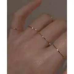 【gold ring set】#5179 LAST ONEのサムネイル