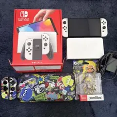 Nintendo Switch 有機ELモデルホワイト ケース類セット　匿名発送