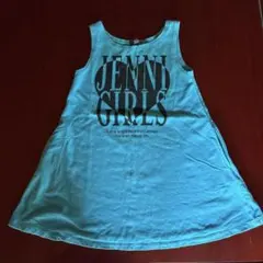SISTER JENNI ノースリーブ ライトブルーワンピース120cmのサムネイル