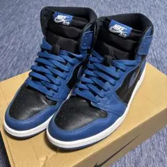 中古 NIKE AIR JORDAN 1 OG DARK MARINA BLUEのサムネイル
