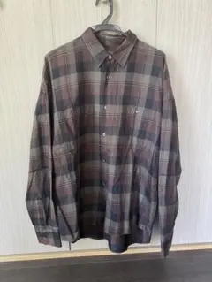 VAINL ARCHIVE CHECK SHIRT Lのサムネイル