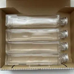 ハーバリウム瓶　四角200ml ×4本