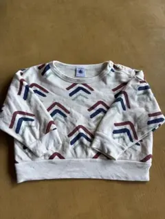 プチバトー　トレーナー　スウェット　　18m 81cm