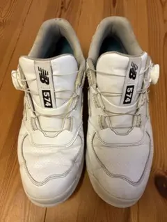 New Balance 574 ゴルフシューズ ホワイト