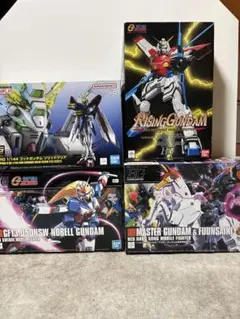 RGゴッドガンダム一番くじHGマスターHGノーベルHGライジング1/100