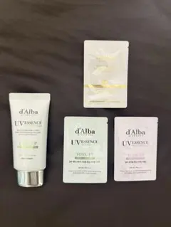 d'Alba UVトーンアップサンクリーム下地50㎖＋3㎖サンプル3つ