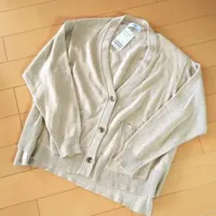 SLOBE ベージュ カーディガン フリーサイズのサムネイル