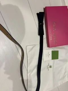 kate spade NEW YORK リボン ベルト ブラックのサムネイル
