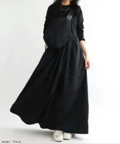 ANTIQUA antiqua　ドッキングワンピース　sizeF