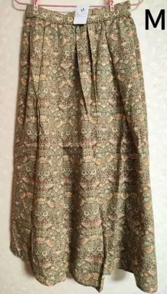 【新品】Ｍ　いちご泥棒　スカート　ウイリアム・モリス　ストロベリーシーフ