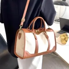 LA VORAGINE 2WAYバッグ ブラウン ショルダー トートバック