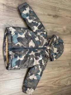THE NORTH FACE カモフラ柄 ボアフードジャケット　6Mから12M