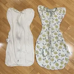 【スワドル2点セット】BRILBE 手が出せるタイプ とサンデーハグ　夏用