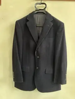 BURBERRY ダークネイビー ウールブレザー