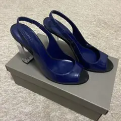 【超メルカリ市限定値下げ】CHARLES&KEITHオープントゥ クリアヒールのサムネイル