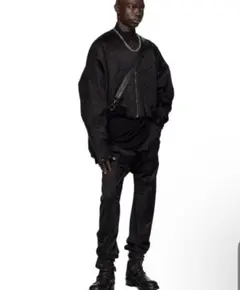 JULIUS ブラックエッジシームボンバージャケットのサムネイル