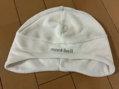 mont-bell フリース帽子 FREE ホワイト