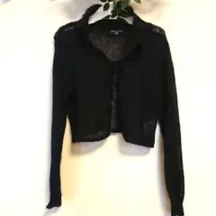 COMME CA DU MODE FILLE  黒120Aカーディガン