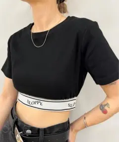 WHO'S WHO gallery SLOPPYラインゴムTEEのサムネイル