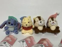 ディズニーキャラクター　ミルキーボア うたたねマスコット　全4種